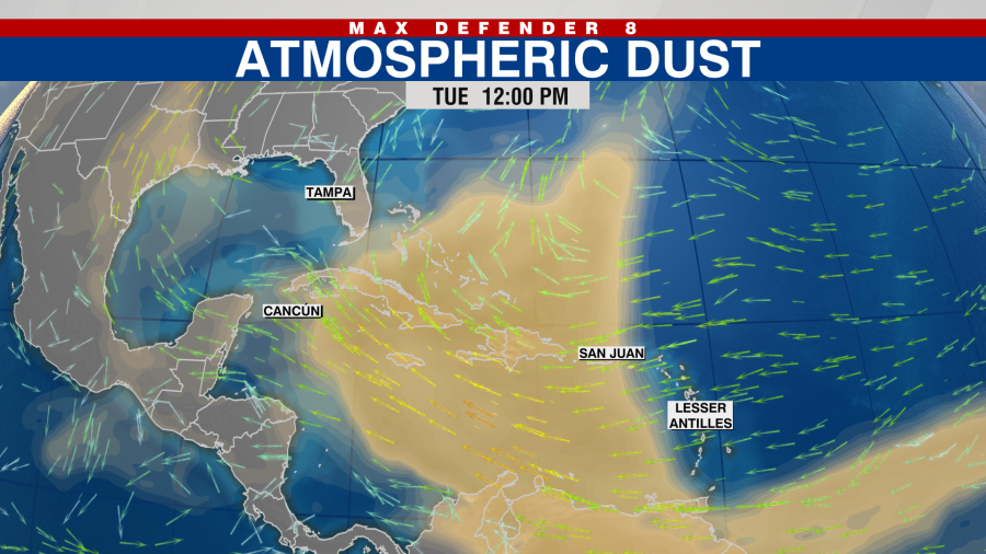Saharan Dust Plume Approaches Florida: Potential Effects On Weather And Health Saharan Dust Plume Approaches Florida: Potential Effects On Weather And Health