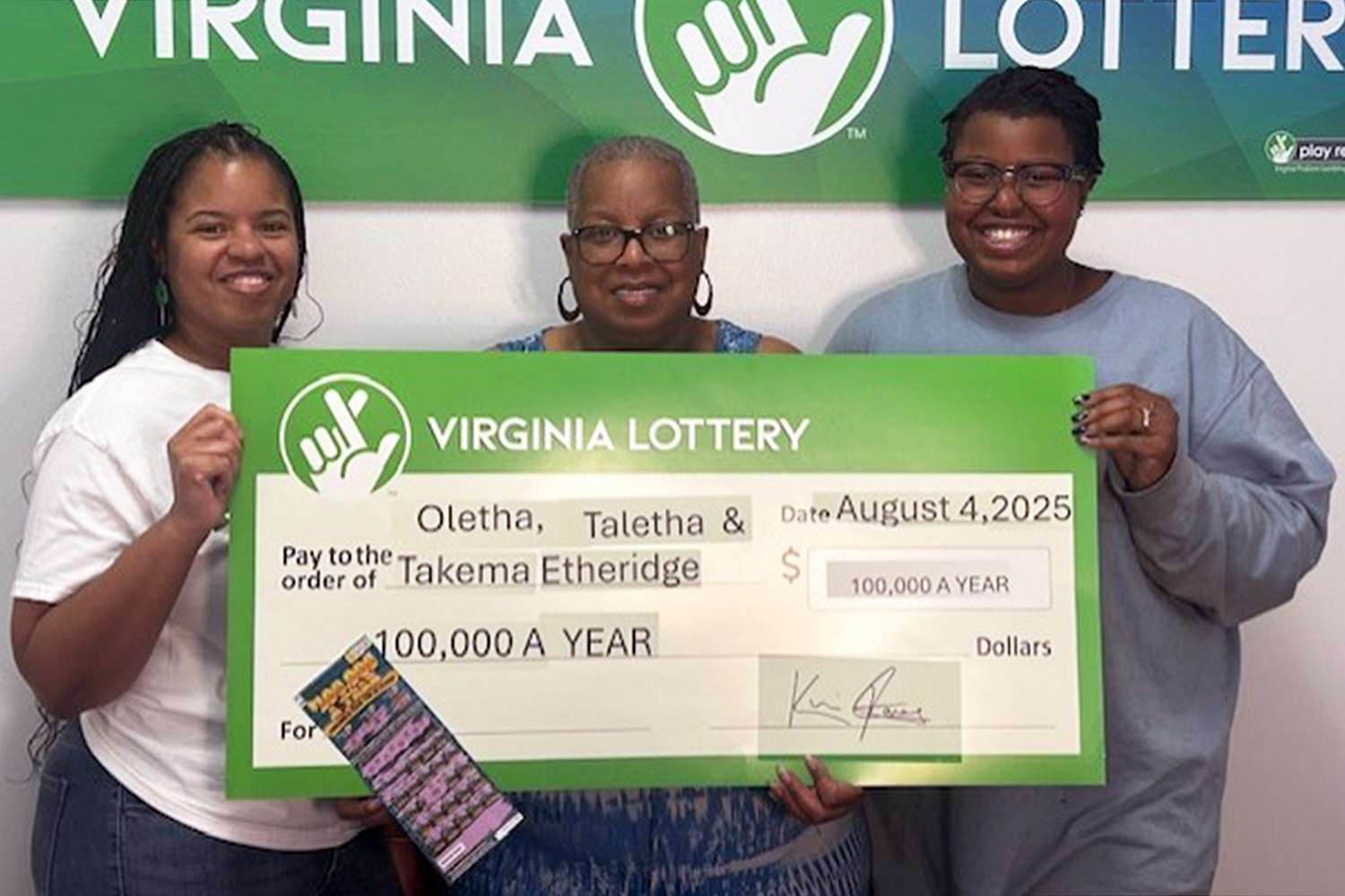 Second Lottery Win: Woman Claims $1 Million From Scratch-Off Ticket