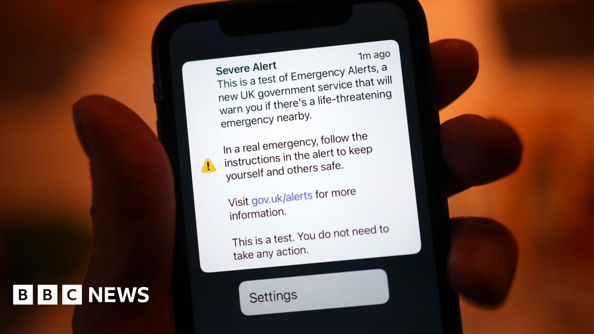 Second UK Emergency Alert Test Scheduled For September Second UK Emergency Alert Test Scheduled For September