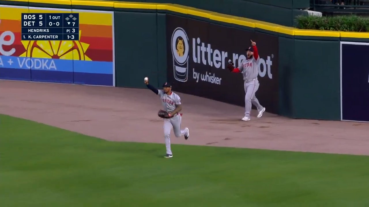 Sensational Double Play By Abreu And Rafaela Robs Carpenter Of Homer Sensational Double Play By Abreu And Rafaela Robs Carpenter Of Homer