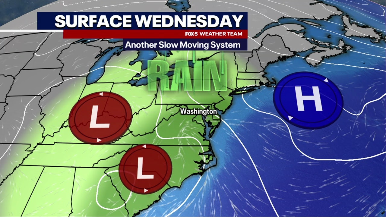 Severe Thunderstorm Warning: Heavy Rainfall Expected Across The DMV Wednesday Severe Thunderstorm Warning: Heavy Rainfall Expected Across The DMV Wednesday