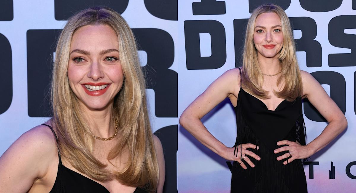 Seyfried's Fringe-Forward Look:  A Rabanne Dress At The 