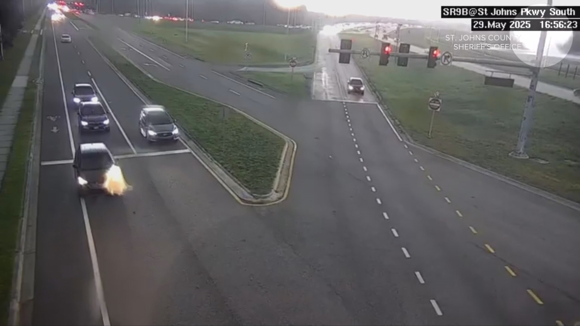 Sheriff's Office: Possible Tornado Spotted On St. Johns County Traffic Camera Sheriff's Office: Possible Tornado Spotted On St. Johns County Traffic Camera