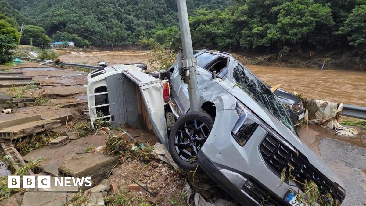 South Korea Rainfall Disaster: Floods And Landslides Leave A Trail Of Destruction South Korea Rainfall Disaster: Floods And Landslides Leave A Trail Of Destruction