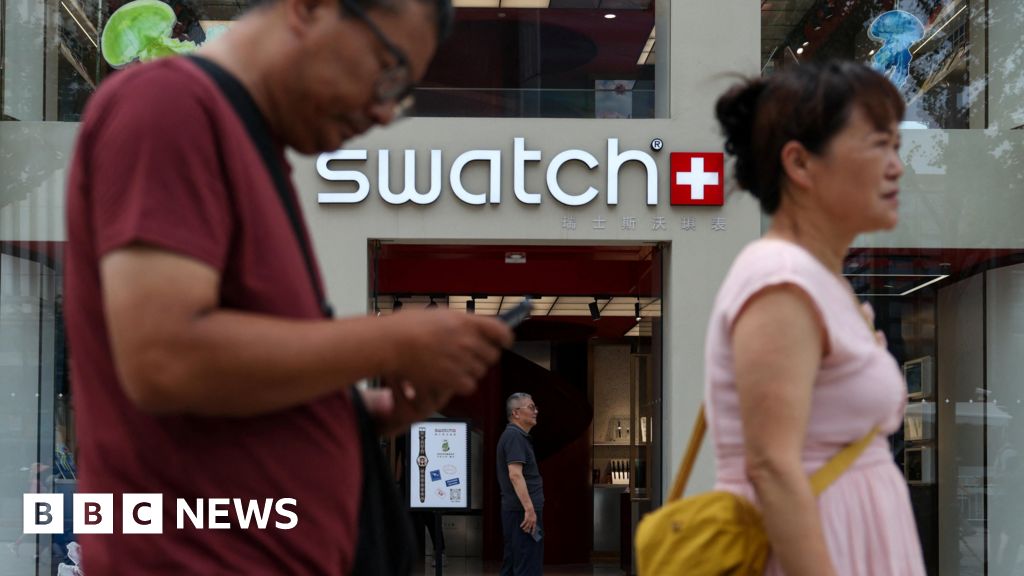 Swatch Ad Featuring 