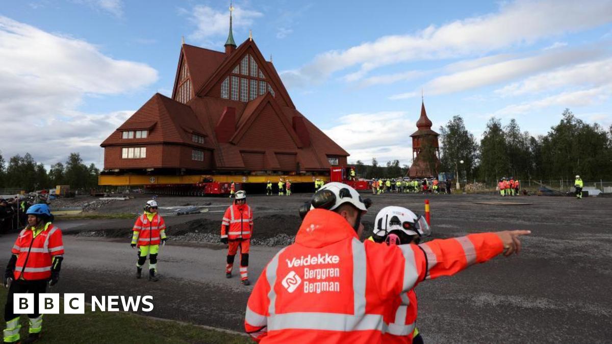 Swedish City Relocates Entire Church In Two-Day Trek