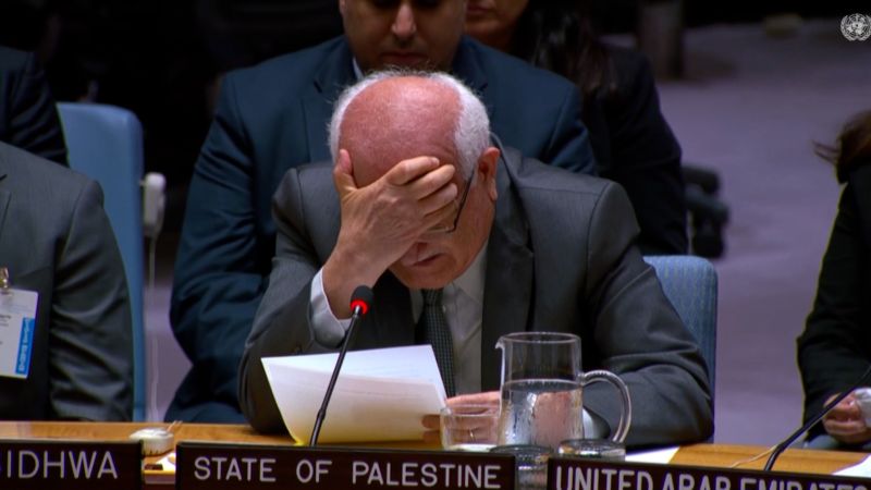 Tears At The UN: Palestinian Envoy Details Gaza Children's Suffering Tears At The UN: Palestinian Envoy Details Gaza Children's Suffering