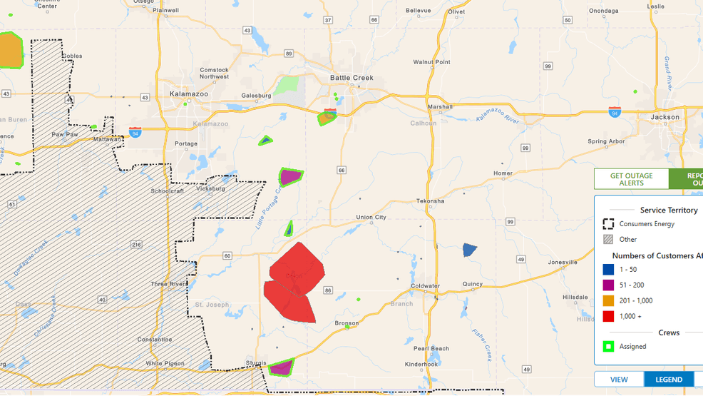 Thousands Without Power After First Hour Of Severe Storms Thousands Without Power After First Hour Of Severe Storms