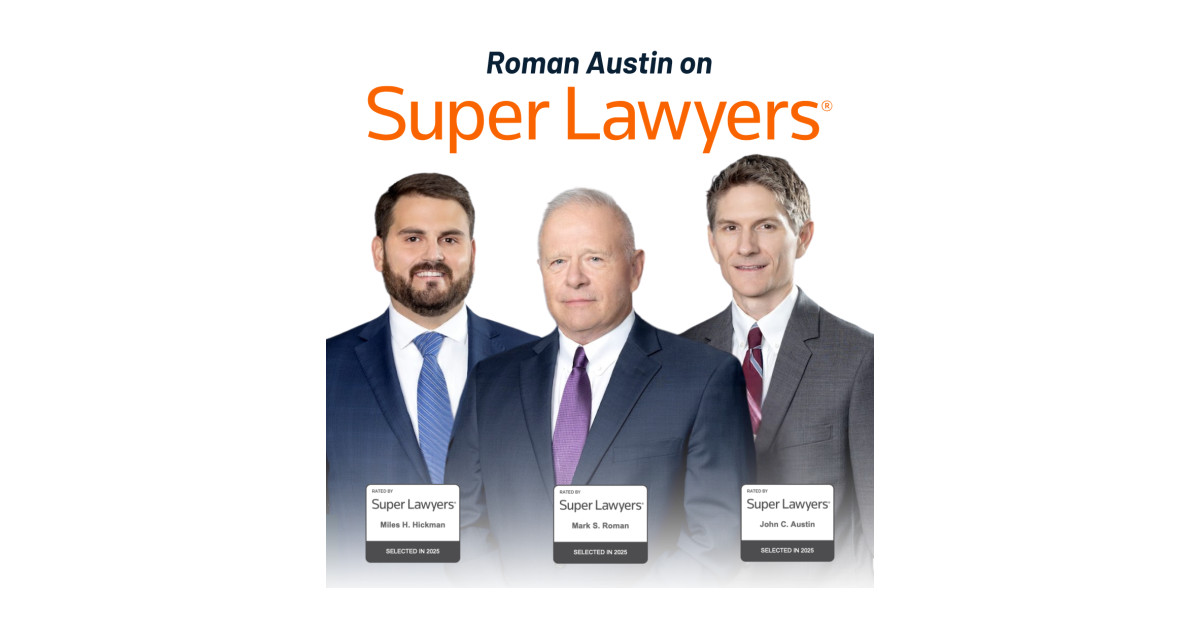 Three Roman Austin Attorneys Honored By Super Lawyers: 2025 Three Roman Austin Attorneys Honored By Super Lawyers: 2025