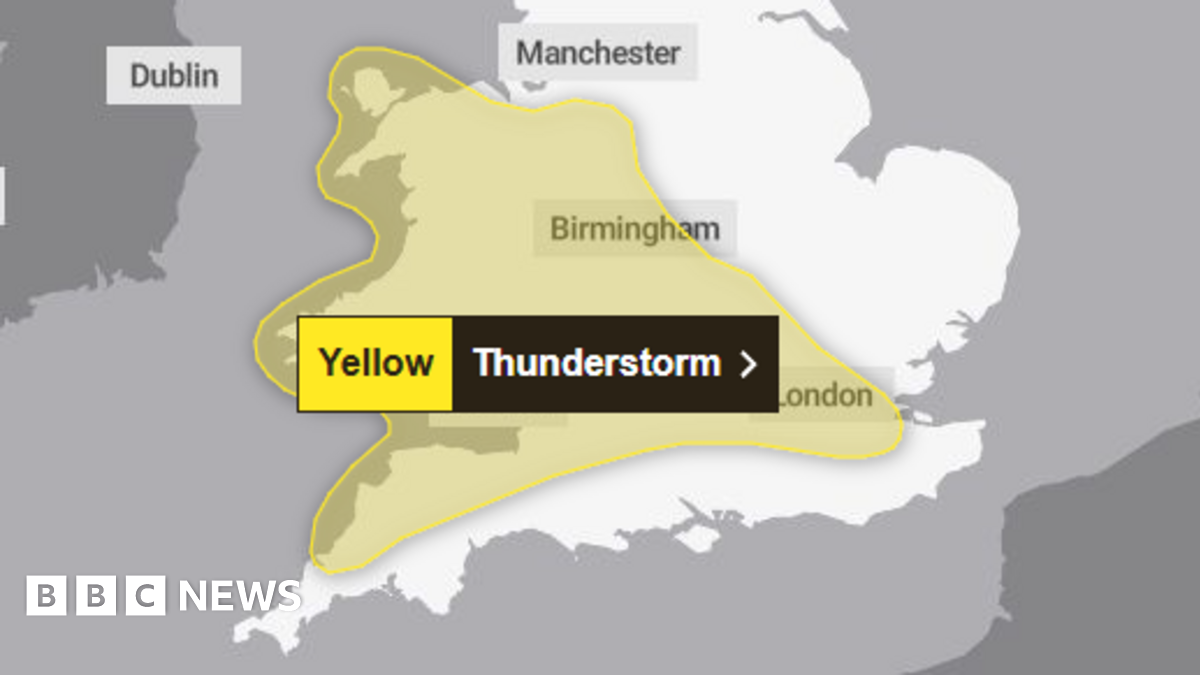 Thunderstorm And Flood Risk: Met Office Issues UK Weather Warning For England And Wales Thunderstorm And Flood Risk: Met Office Issues UK Weather Warning For England And Wales