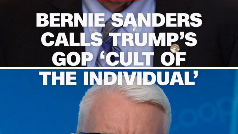 Trump's GOP: Bernie Sanders Calls It A Trump's GOP: Bernie Sanders Calls It A