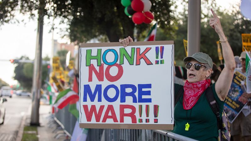 Trump's Iran Airstrikes: A Majority Disapproves, CNN Poll Shows Trump's Iran Airstrikes: A Majority Disapproves, CNN Poll Shows