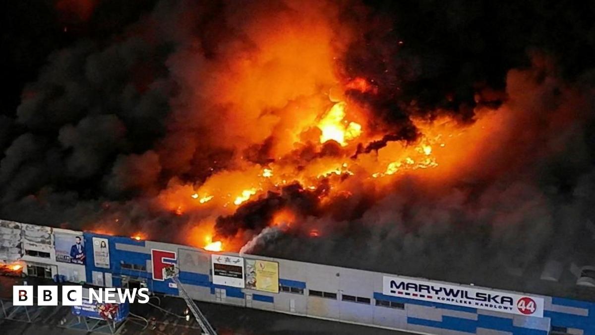 Tusk Levels Accusations Against Russia Following Warsaw Fire Tusk Levels Accusations Against Russia Following Warsaw Fire