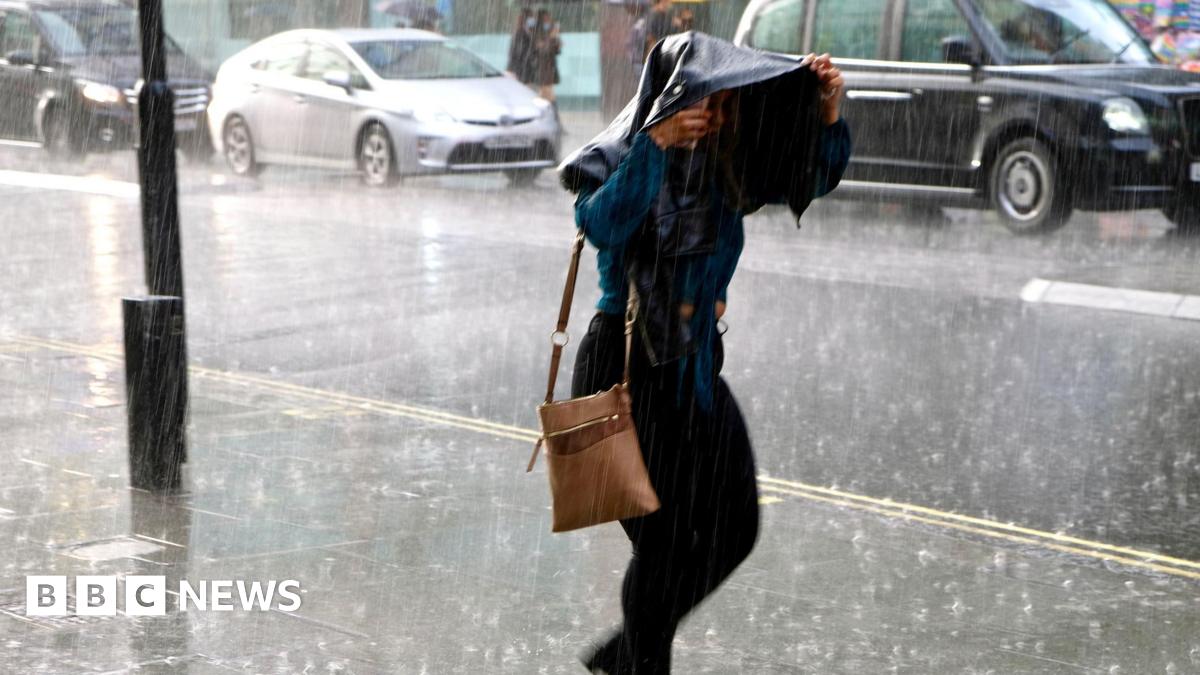 UK Amber Weather Warning: Flash Flooding Threat From Thunderstorms
