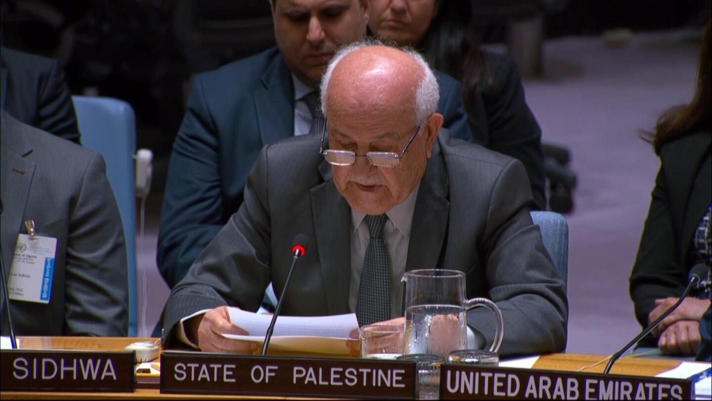 UN Hearing: Ambassador Details The Killing Of 1300 Palestinian Children UN Hearing: Ambassador Details The Killing Of 1300 Palestinian Children