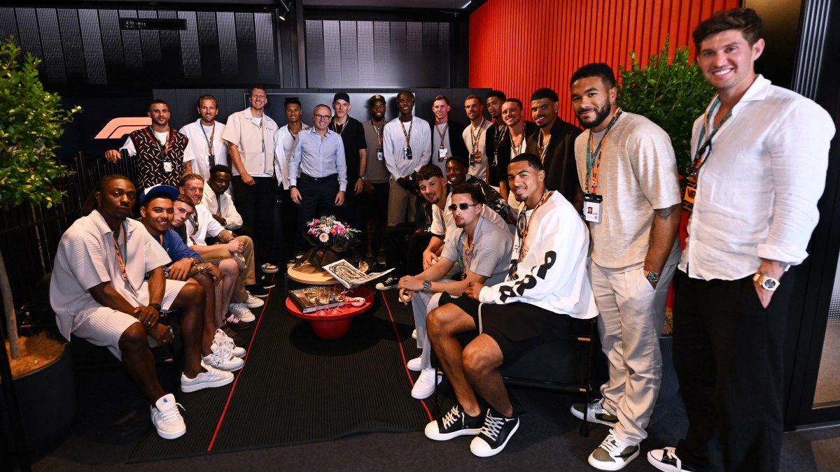 Unexpected Outing: Tuchel And The England Squad At The Spanish Grand Prix Unexpected Outing: Tuchel And The England Squad At The Spanish Grand Prix