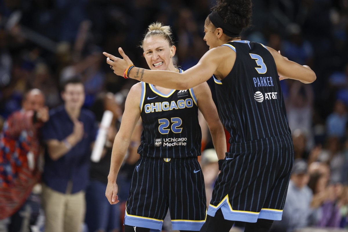 Vandersloot And Parker: A Chicago Sky Legacy Celebrated With Jersey Retirement Vandersloot And Parker: A Chicago Sky Legacy Celebrated With Jersey Retirement