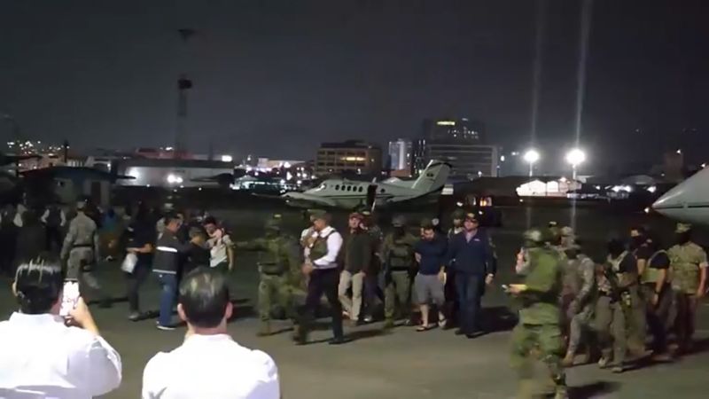 Video Evidence: Ecuadorian Authorities Capture Fugitive Gang Leader 'Fito' Video Evidence: Ecuadorian Authorities Capture Fugitive Gang Leader 'Fito'