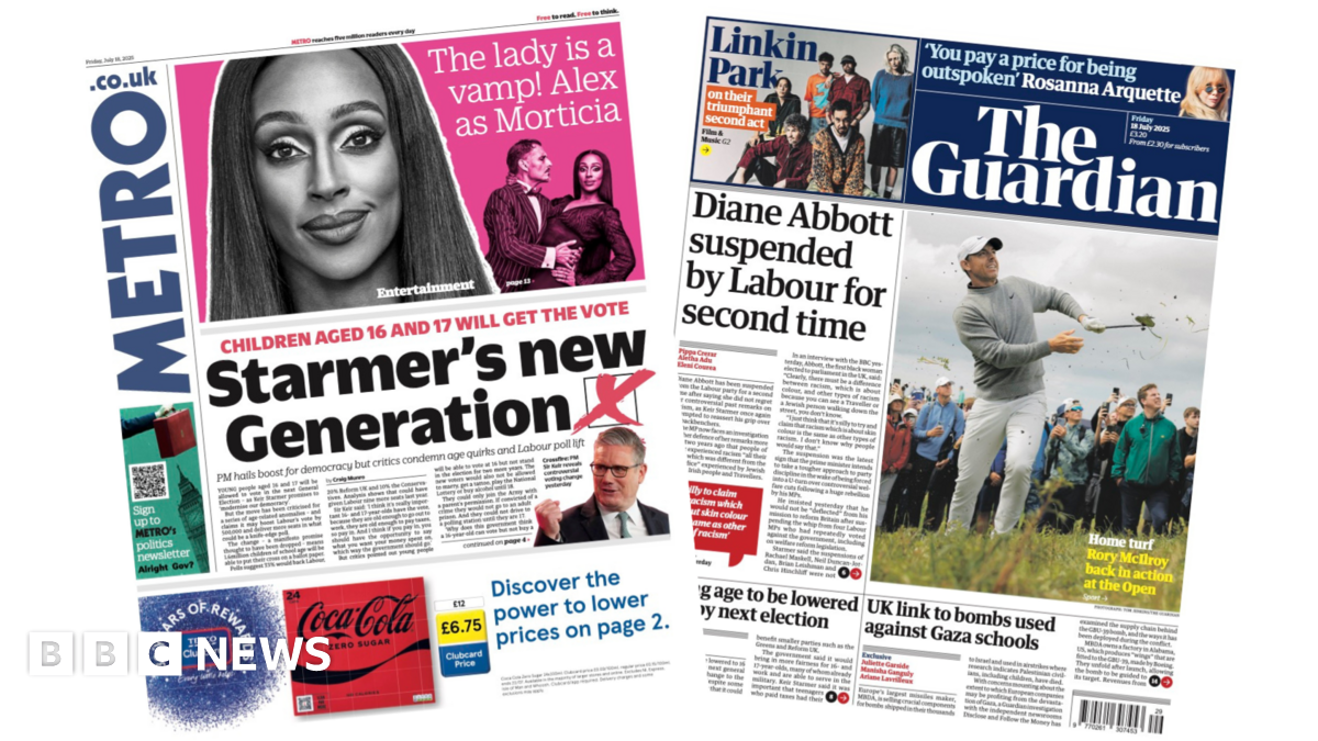 Voting Reform Proposals Dominate Headlines Alongside Diane Abbott Suspension Voting Reform Proposals Dominate Headlines Alongside Diane Abbott Suspension