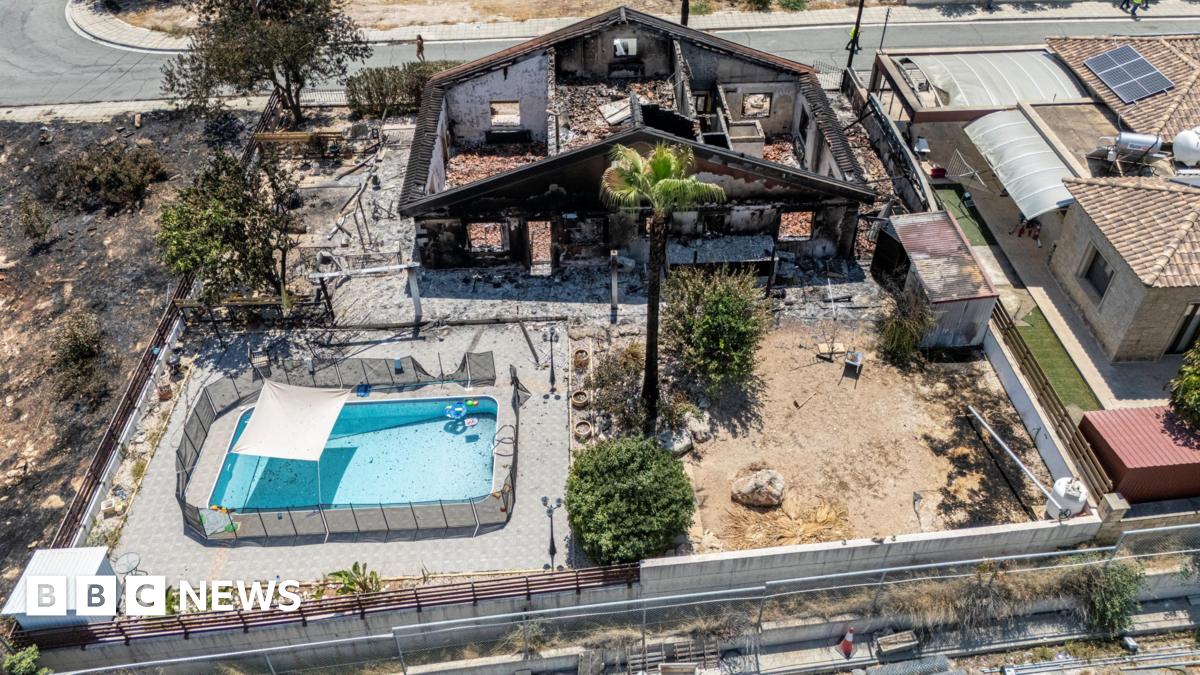 Welsh Family Loses Home In Cyprus Souni Wildfire