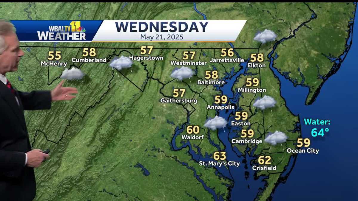 Wet And Cold Wednesday Forecast For The Region Wet And Cold Wednesday Forecast For The Region