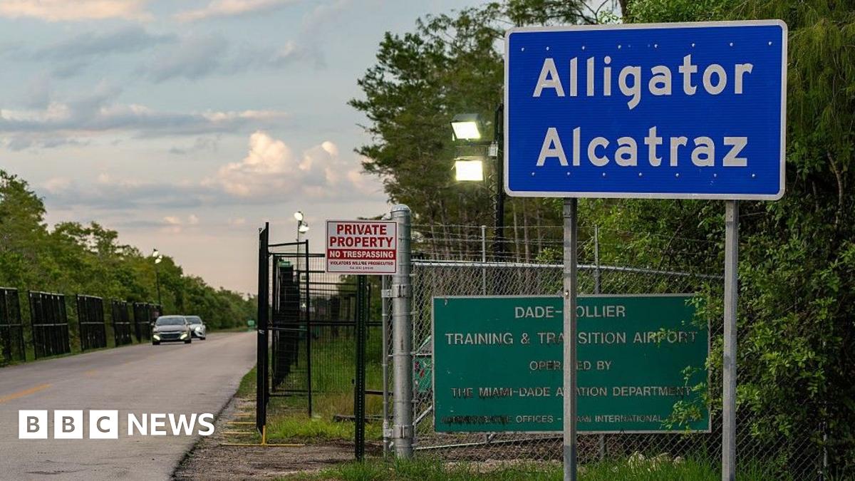 Witnessing The End: A Look Inside Alligator Alcatraz Witnessing The End: A Look Inside Alligator Alcatraz