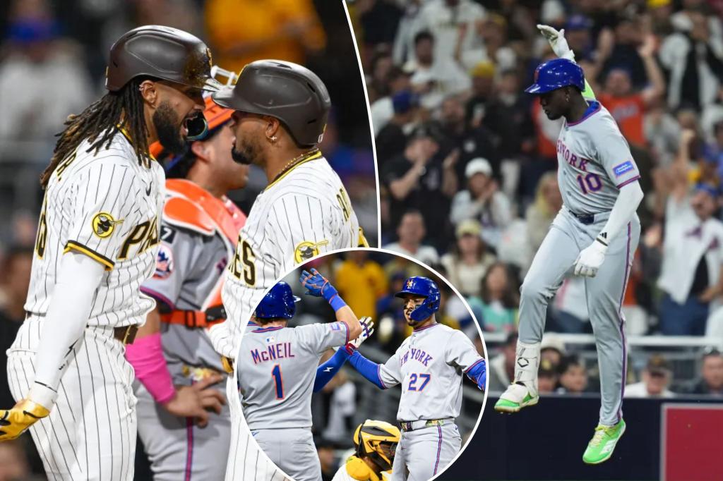 Young Mets Stars' Power Display Wasted In Loss To Padres